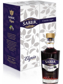 Saber Elyzia Premium Coacaze Negre | Alexandrion Grup Romania | 70 cl, 30%
